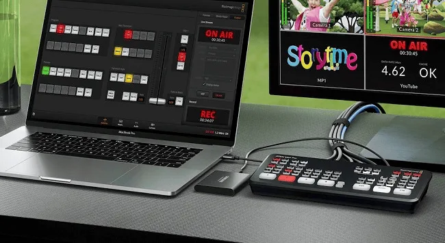 Bàn trộn hình ảnh Blackmagic ATEM Mini Pro