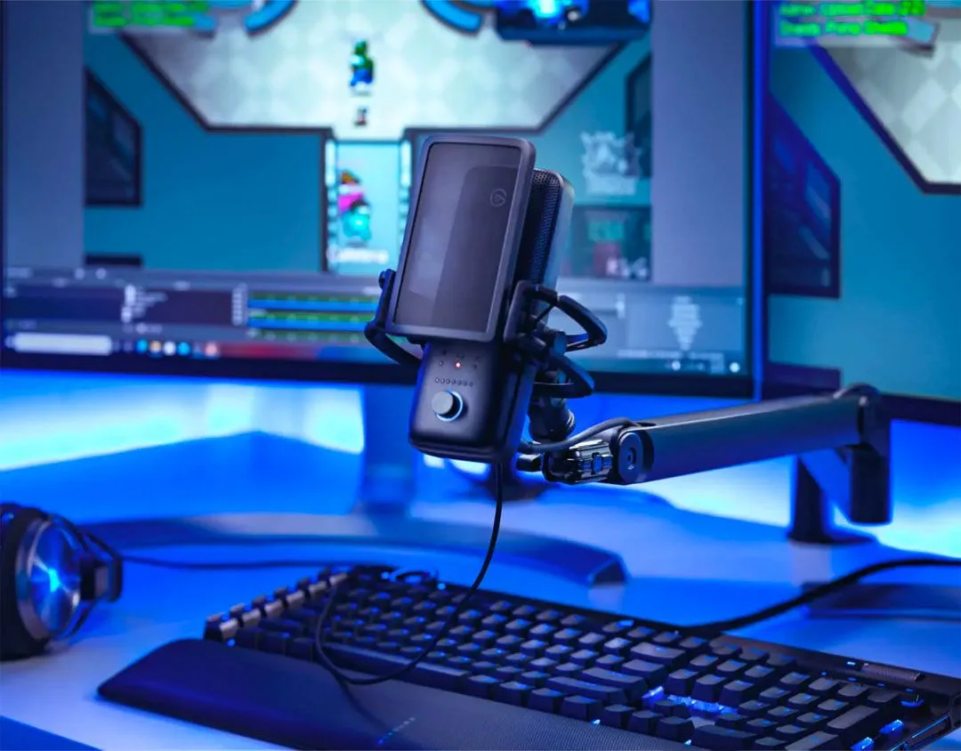 Gậy đỡ Elgato Wave Mic ARM LP, chân ARM cho Đèn, Microphone kẹp bàn