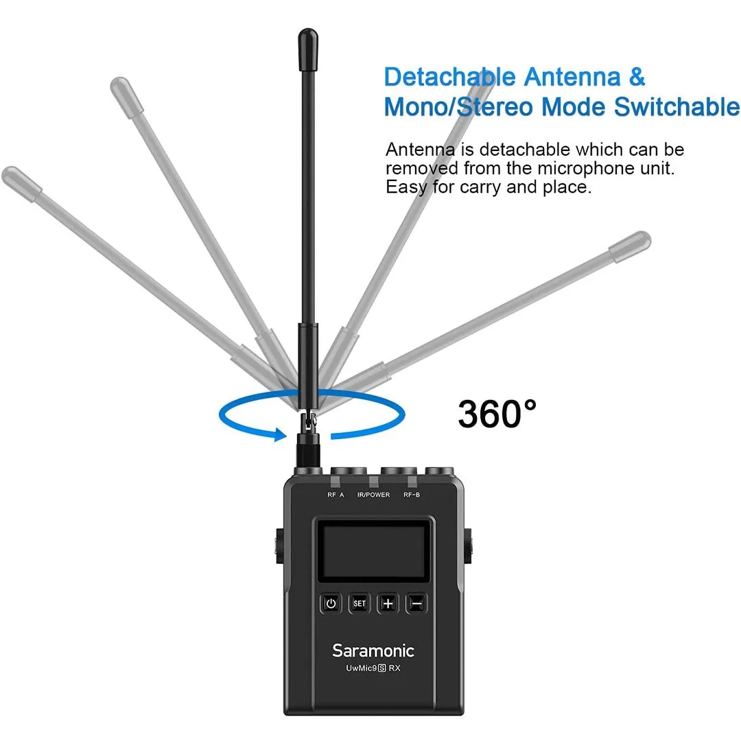 Micro thu âm Saramonic UWMIC9s Kit1 - Micro thu âm chuyên dụng