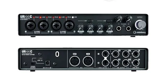 Sound card Steinberg UR44C - Sound card thu âm