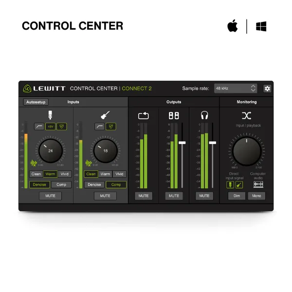 Sound card Lewitt Connect 2