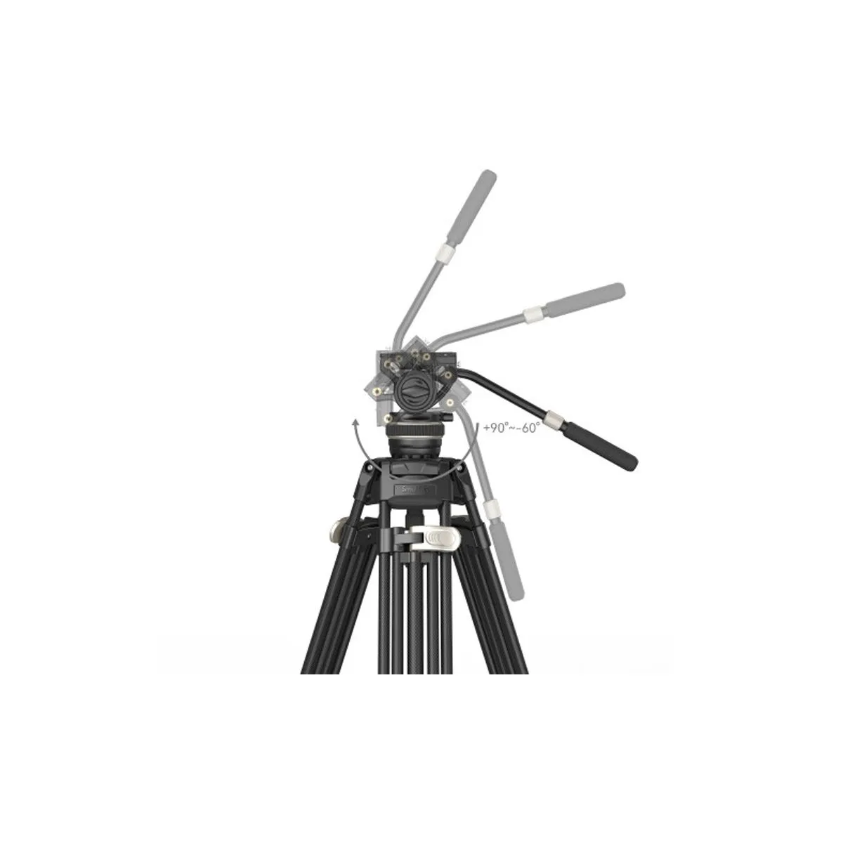 SmallRig FreeBlazer Heavy 3989 - Duty Carbon Fiber Tripod Kit