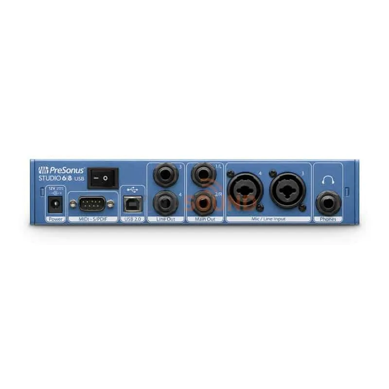 Sound card Presonus Studio 68 - Sound card thu âm
