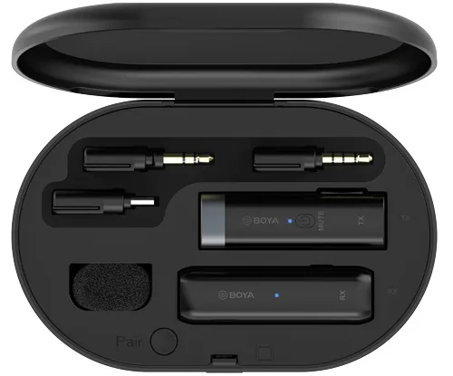 Microphone Boya BY-WM3U - Micro cài áo cổng type C