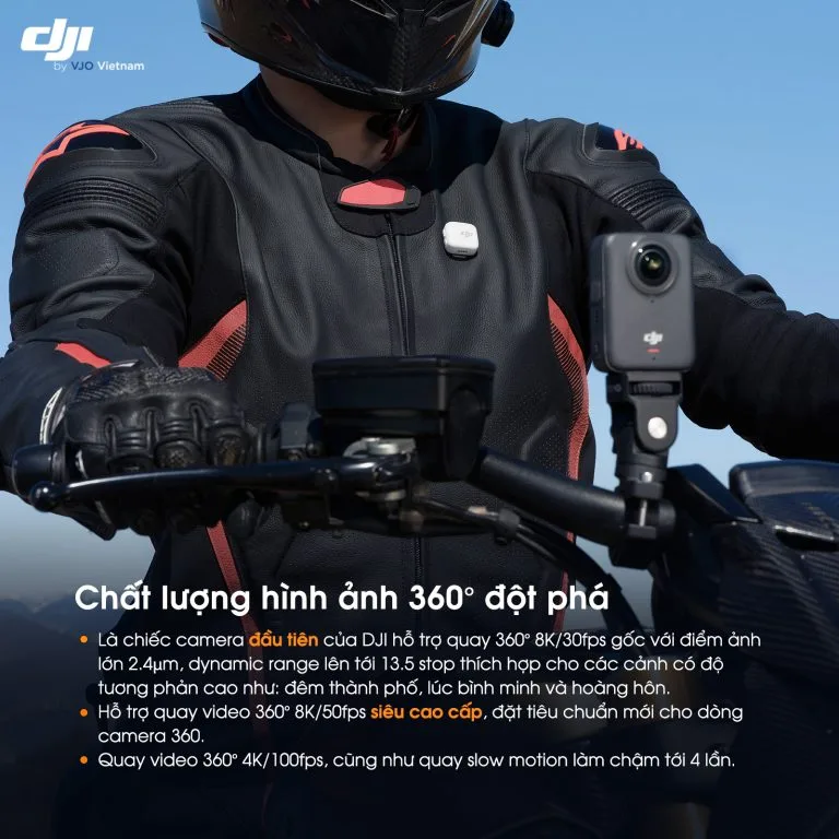 Camera DJI Osmo 360 (Standard Combo) Chính Hãng - máy quay DJI