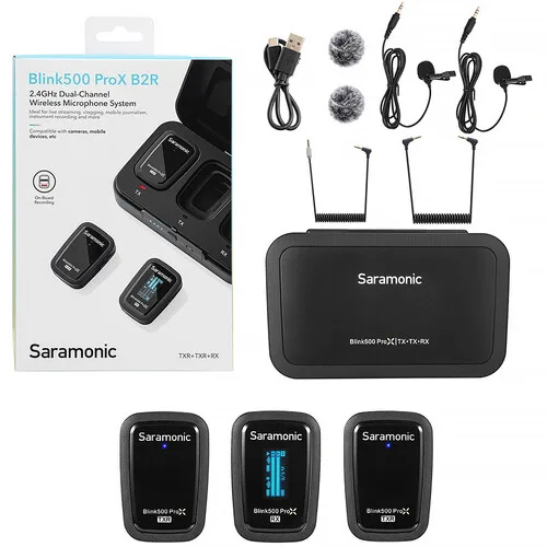 Micro Thu Âm Không Dây Saramonic Blink 500 ProX B2R