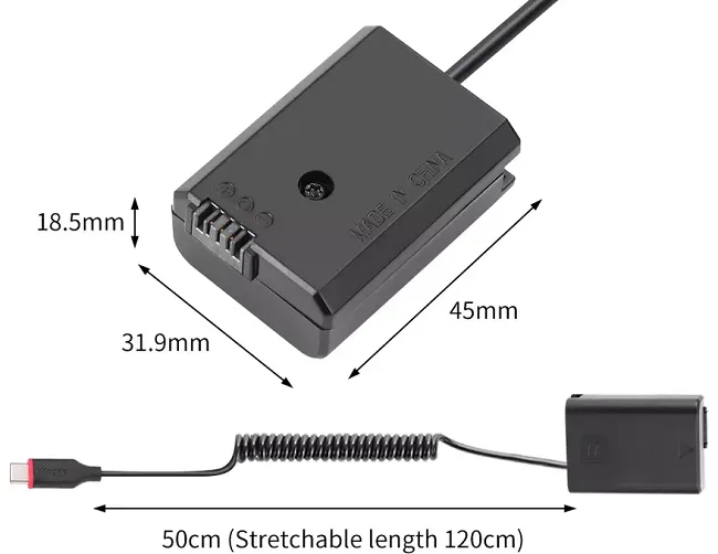 Pin ảo Kingma FW50 Type-C, Mới 100%