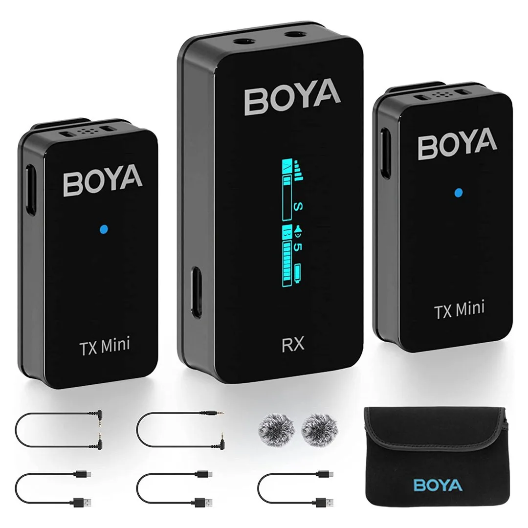 Microphone BOYA BY-XM6 S2 - Micro cài áo không dây