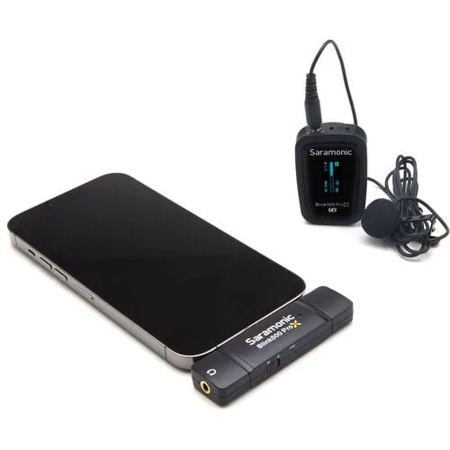 Bộ micro không dây Blink 500 ProX cổng Lightning (iOS) có hộp sạc SR-Blink500 ProX B3 (1TX+1RX)