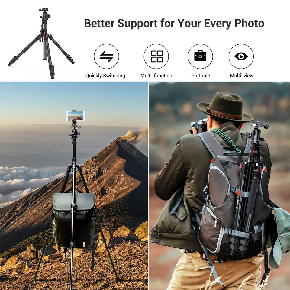 SmallRig 3935 - Aluminum Camera Tripod CT-10