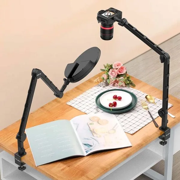 Thanh kẹp cạnh bàn gắn máy ảnh VIJIM LS25