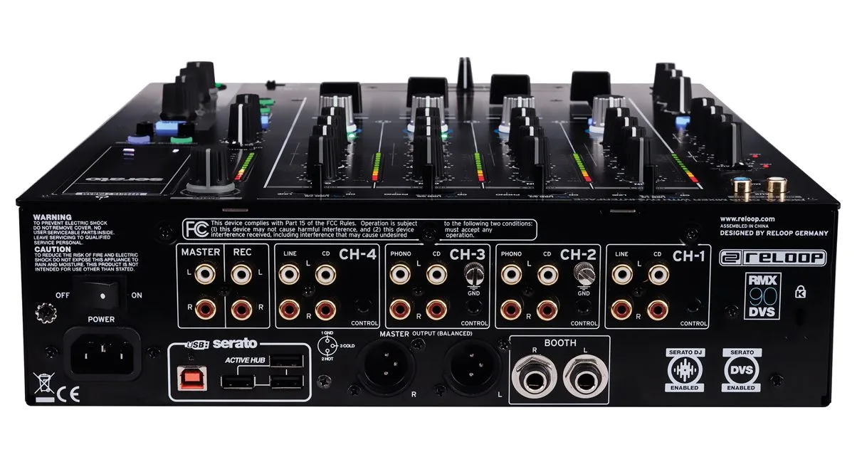 Reloop RMX-90 DVS digital club mixer