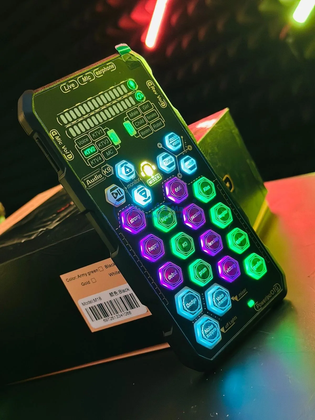 Sound Card K9 (Bluetooth) - Sound card livestream