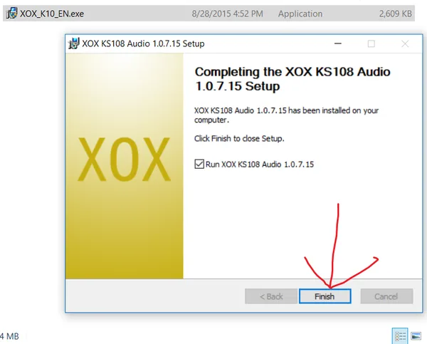 Hướng dẫn cài đặt Driver soundcard XOX K10/Ks108