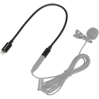 Cáp chuyển đổi Saramonic SR-C2000 3.5mm TRS to Lightning