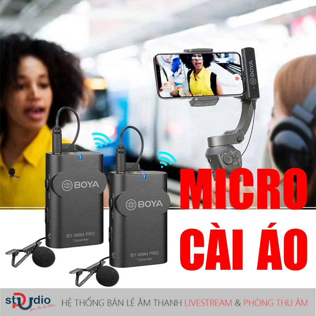 Top 5 mic thu âm cài áo tốt nhất năm 2021