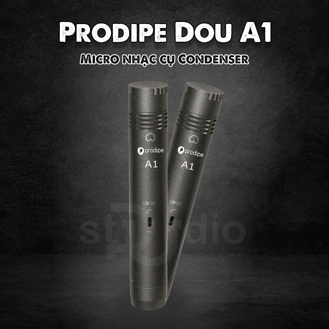 Micro thu âm Prodipe Dou A1 - Micro nhạc cụ Condenser