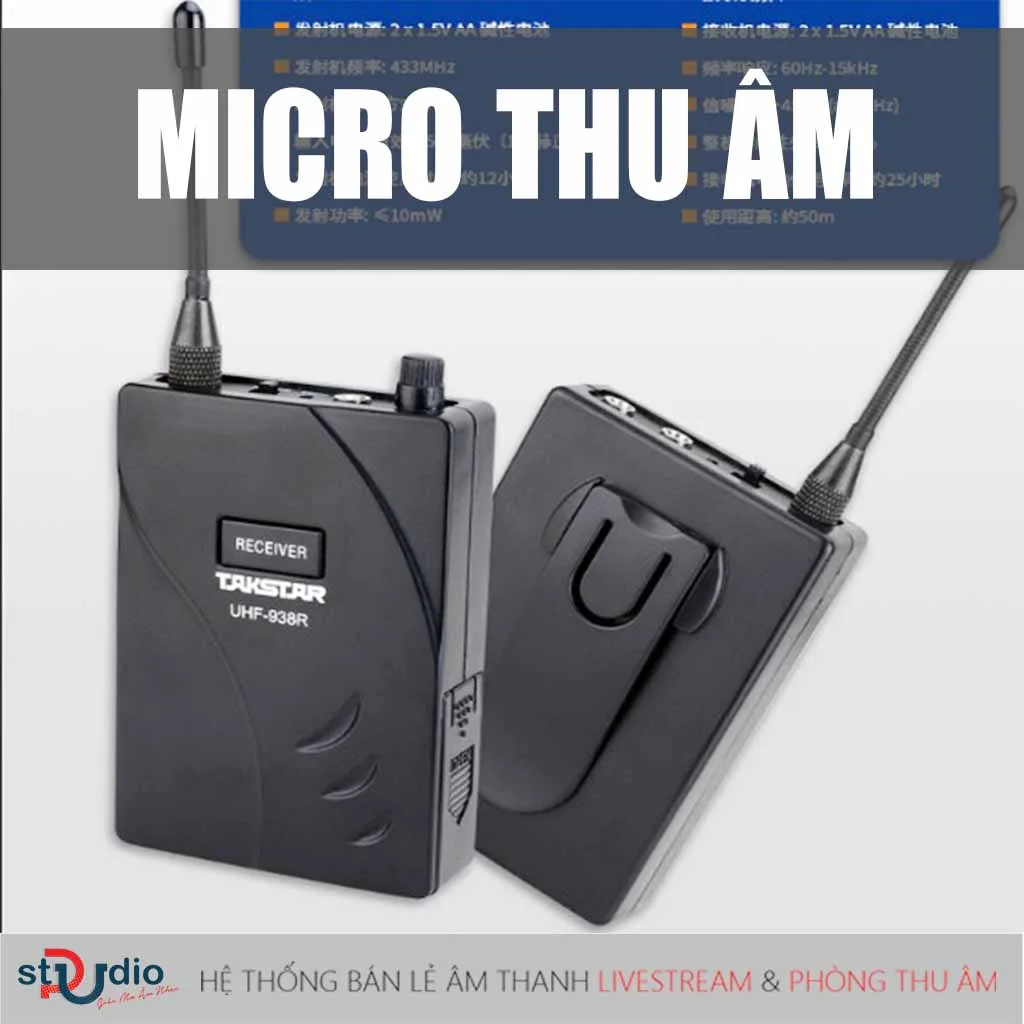 Tất tần tật kiến thức về Micro thu âm cho người mới tìm hiểu