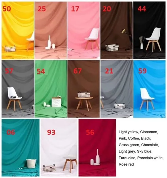 Phông Vải Cotton cao cấp Phông nền Chụp hình Quay Phim 3MX1M