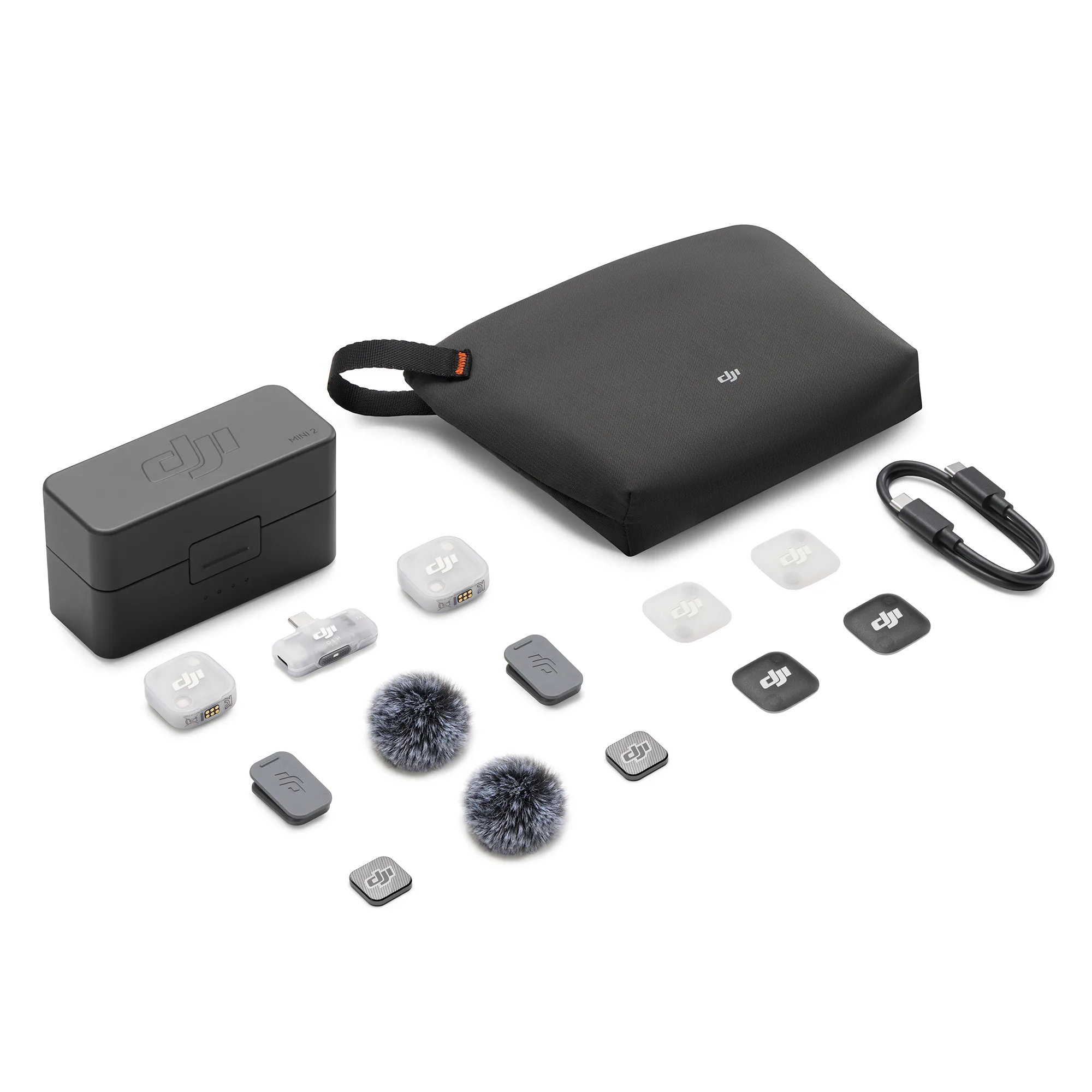 DJI Mic Mini 2 Mobile RX ( 1 TX + 1 Mobile RX + Charging Case)
