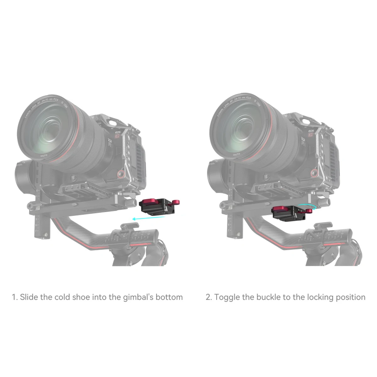 Đế gắn pin V-Mount SmallRig 4189 cho gimbal DJI RS — ảnh 3