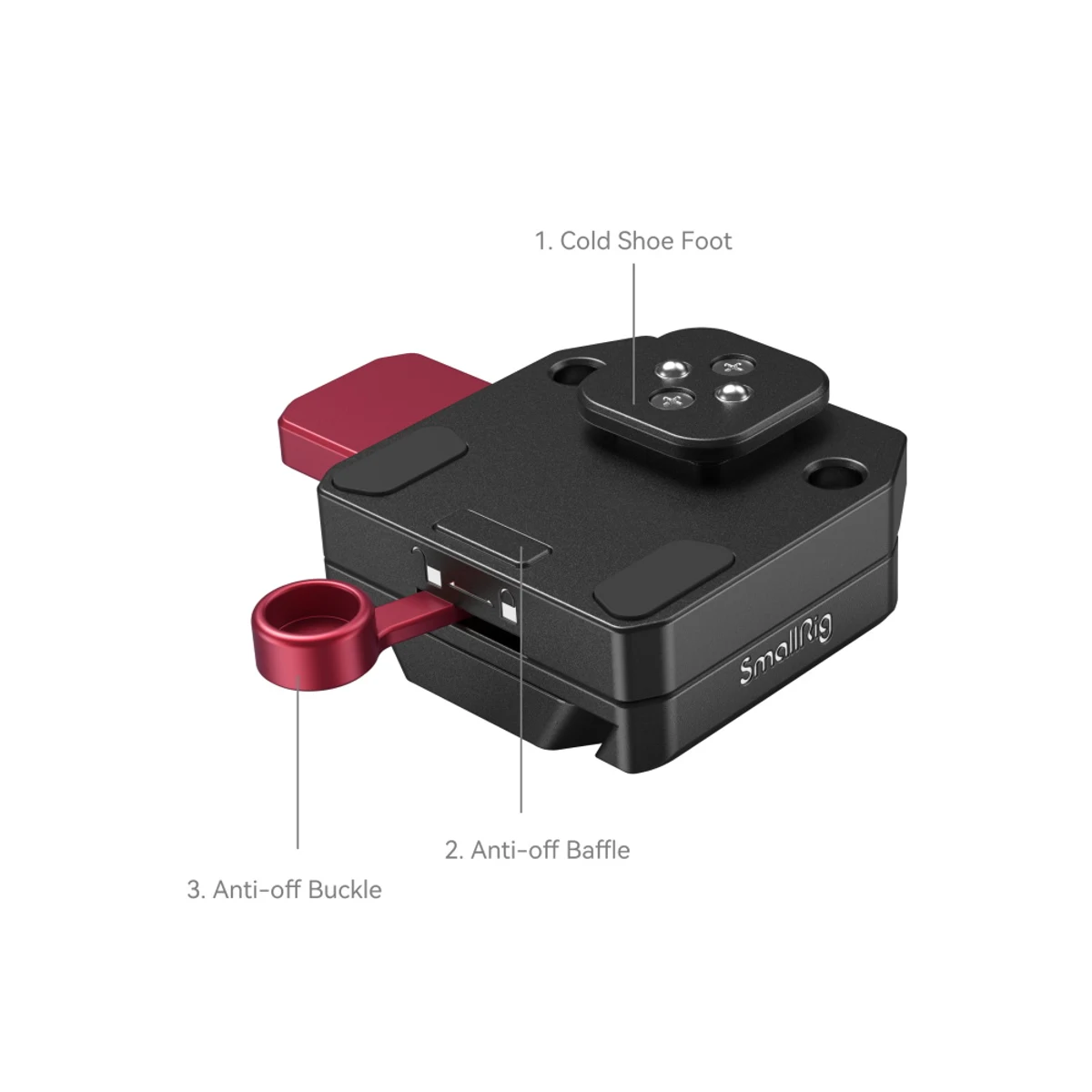Đế gắn pin V-Mount SmallRig 4189 cho gimbal DJI RS — ảnh 2