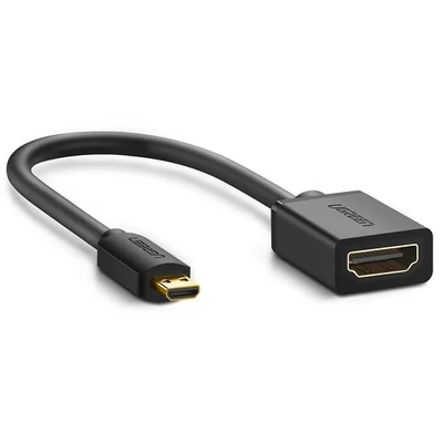 Cáp micro HDMI đực sang HDMI cái 20cm Ugreen 20134