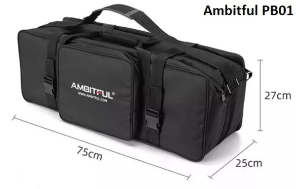 Túi đựng đèn phụ kiện quay phim Ambitful PB01