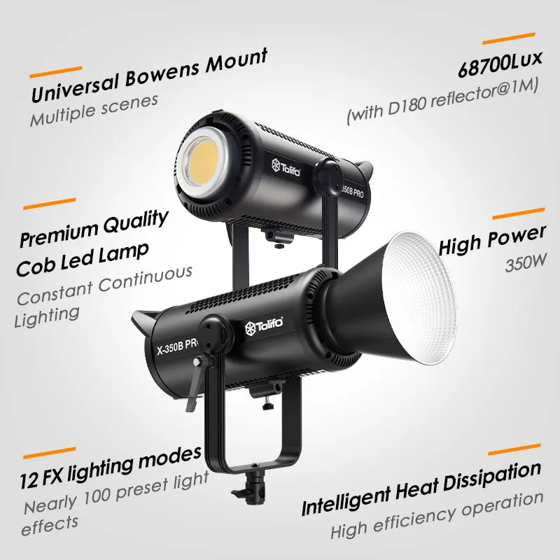 Đèn Led Tolifo X-350B Pro 2700K-6500K