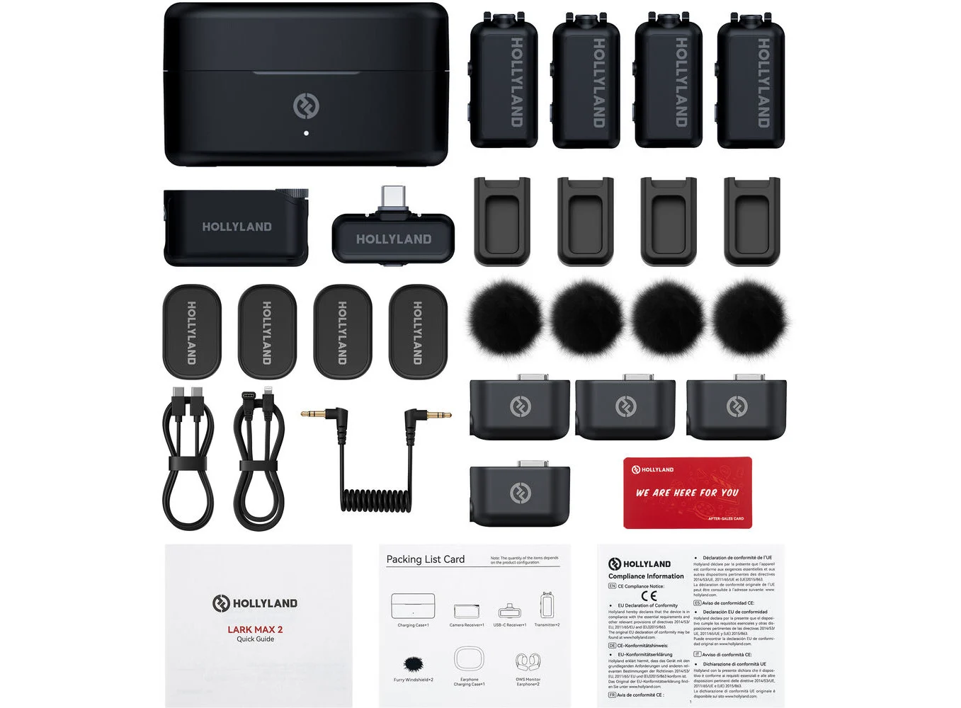 Microphone Hollyland LARK MAX 2 Ultimate Combo Space Gray
