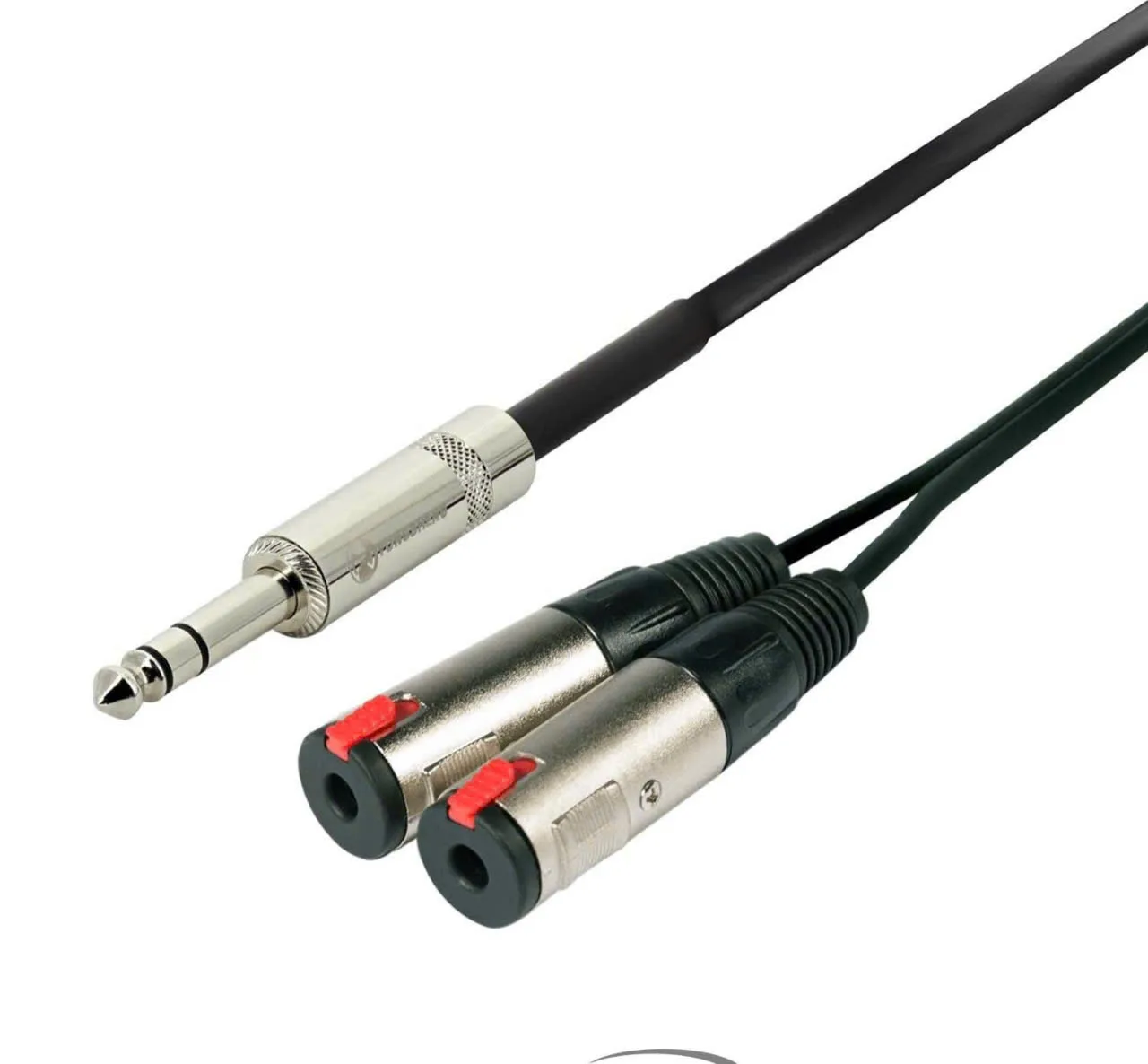 Dây Cáp Chia Jack 6.35mm (6 ly) TRS đực sang 2 Jack 6.35mm (6 ly) TRS cái (2M)