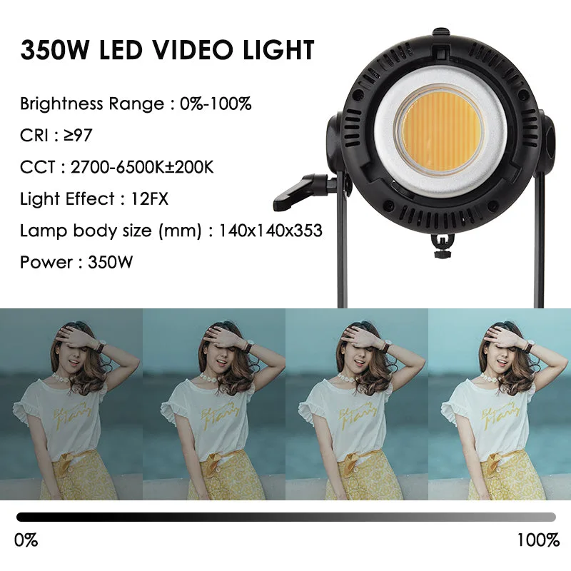 Đèn Led Tolifo X-350B Pro 2700K-6500K